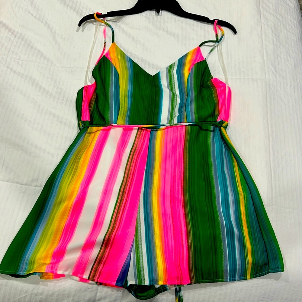 Colorful cute romper